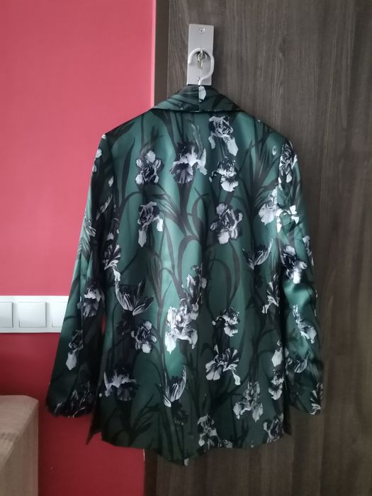 narzutka damska zielona