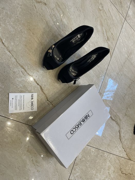 Nowe buty skora Nina Basco
