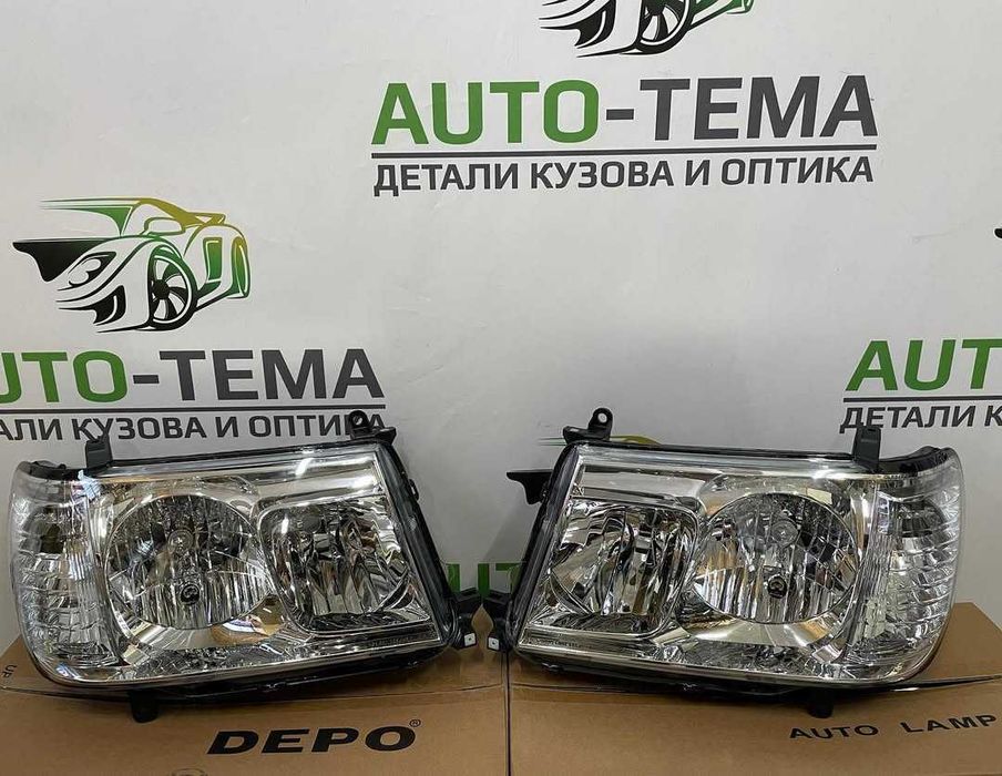 Фара Toyota Land Cruiser 100 фары Тойота Ленд Круизер 100 2005-2008