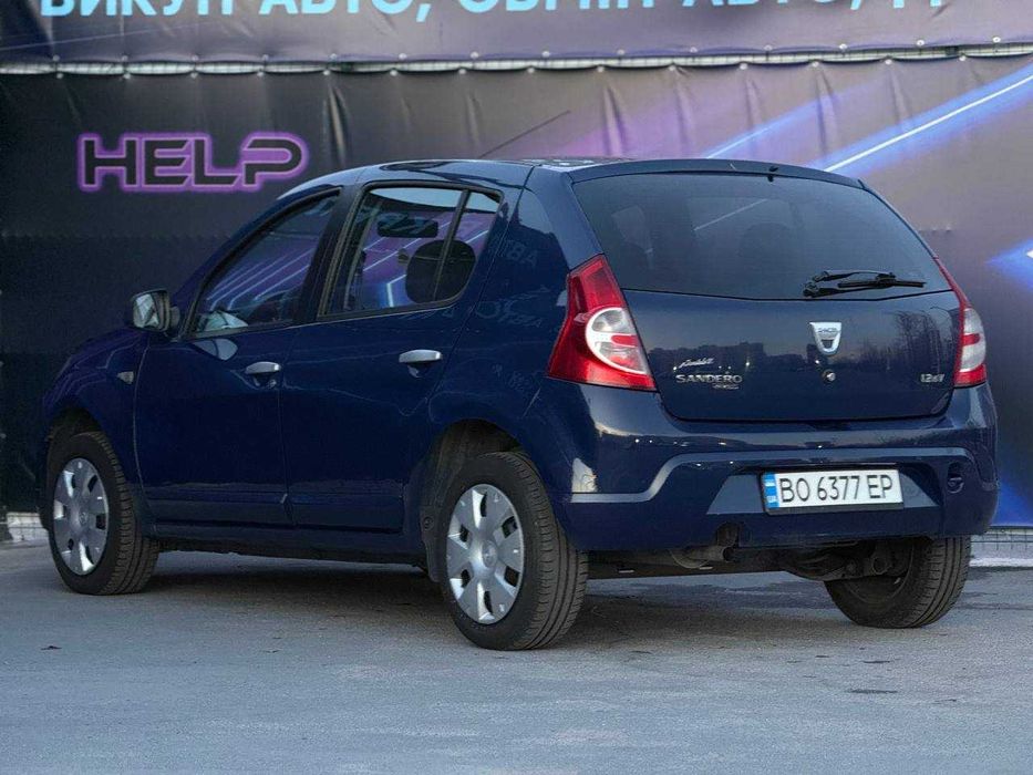 Dacia Sandero 2009, 1.2 газ/бензин, механика