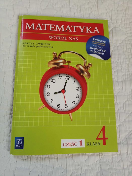 Matematyka Wokół  nas, cz.1 klasa 4 WSiP