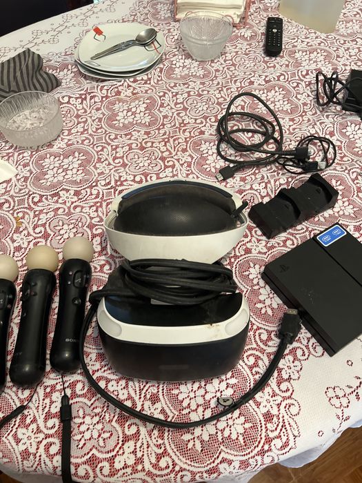 Ps vr +3 comandos e carregadores