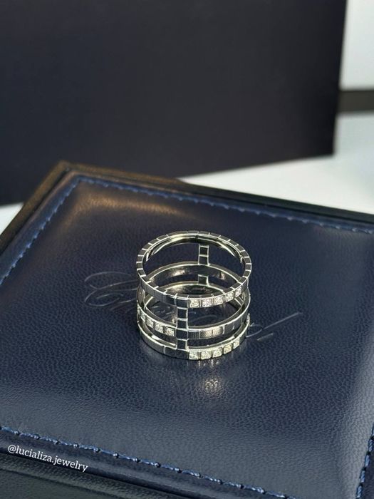 Каблучка в стилі Chopard Колекція ICE CUBE