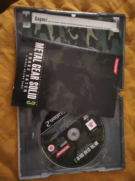 Shadow of the Colossus e Metal Gear Solid 3 - PS2