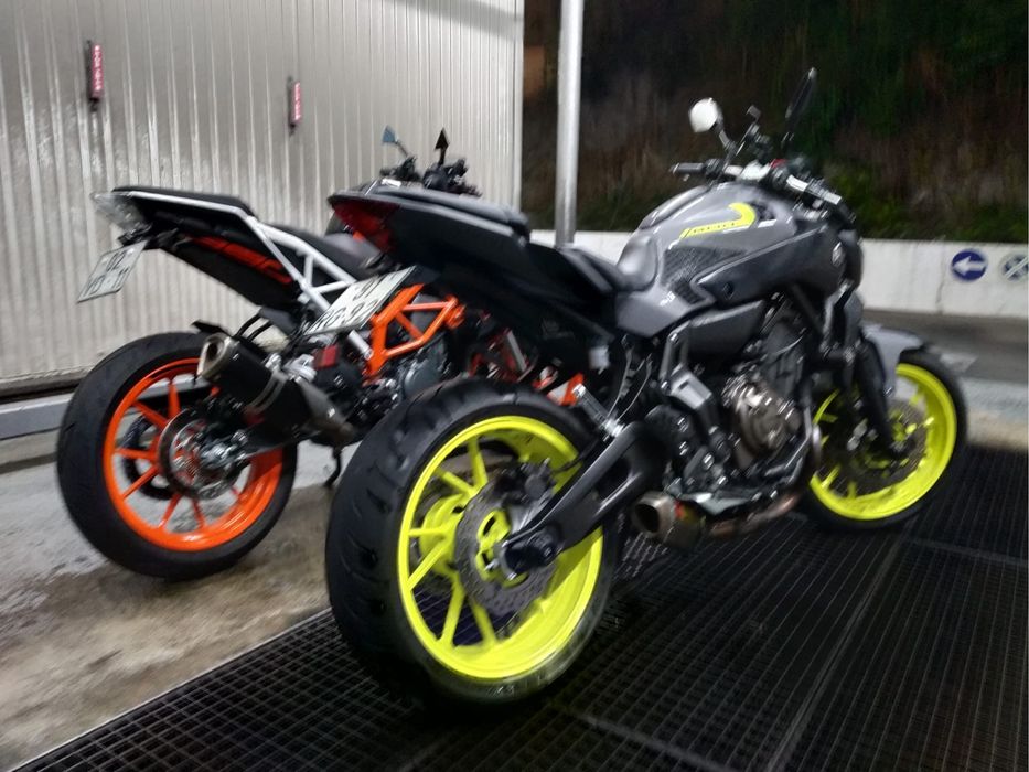 Yamaha mt 07 2016