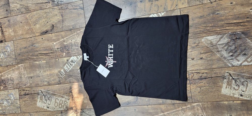 Off white koszulka męska t-shirt bawełna premium logo plecy XL