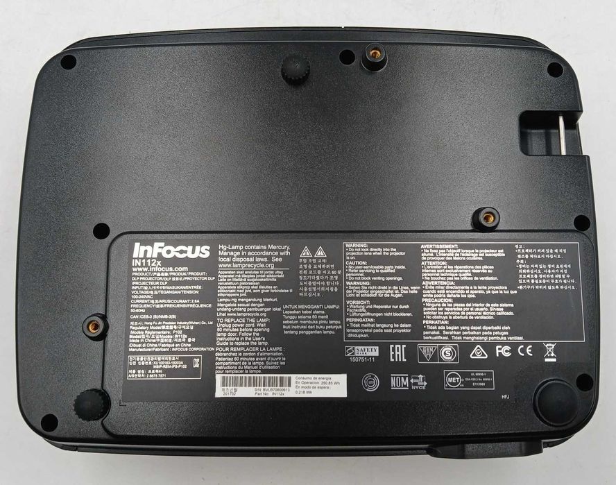 Проєктор InFocus IN112X DLP 3200 ANSI lm
