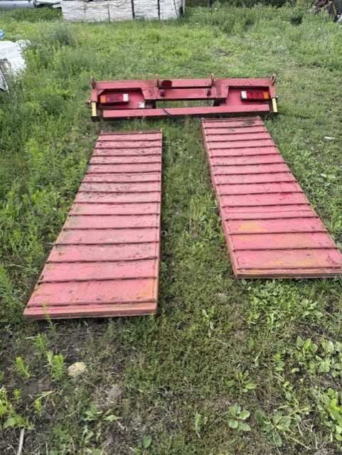 Najazdy do lawety 270 cm + belka z lampami + siłowniki