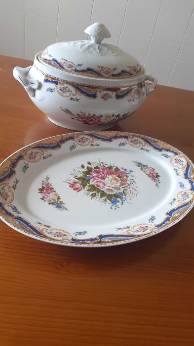 Terrina e travessa Limoge