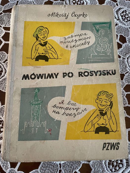 Podręcznik do nauki języka rosyjskiego.