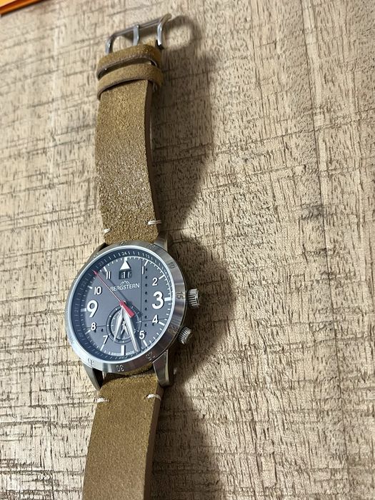 Pasek skórzany do zegarka BERGSTERN
