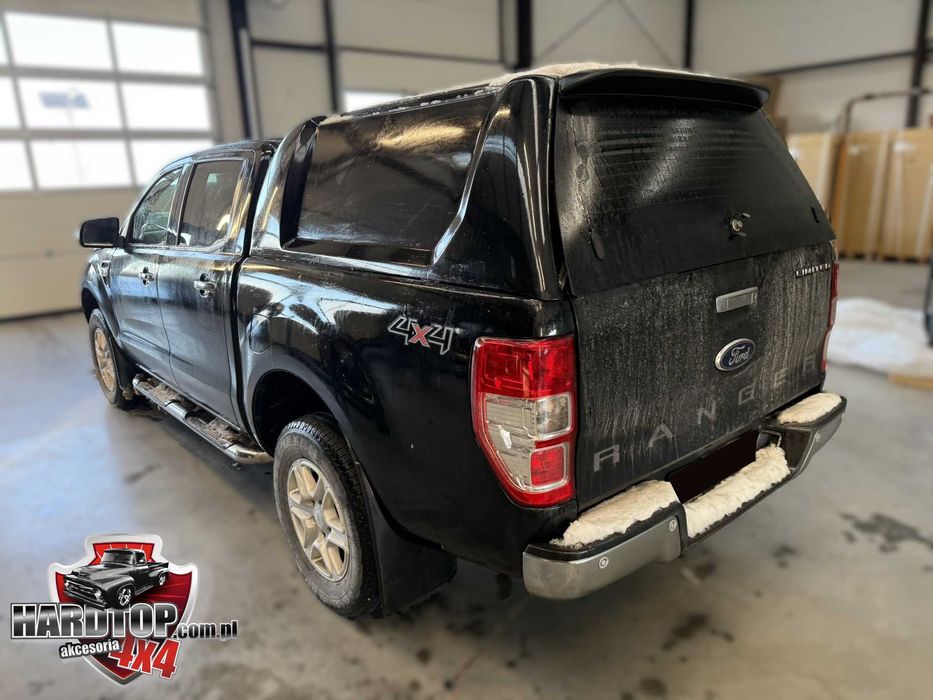 Zabudowa paki Ford Ranger (2012-22) Boki Pełne Hardtop 4x4