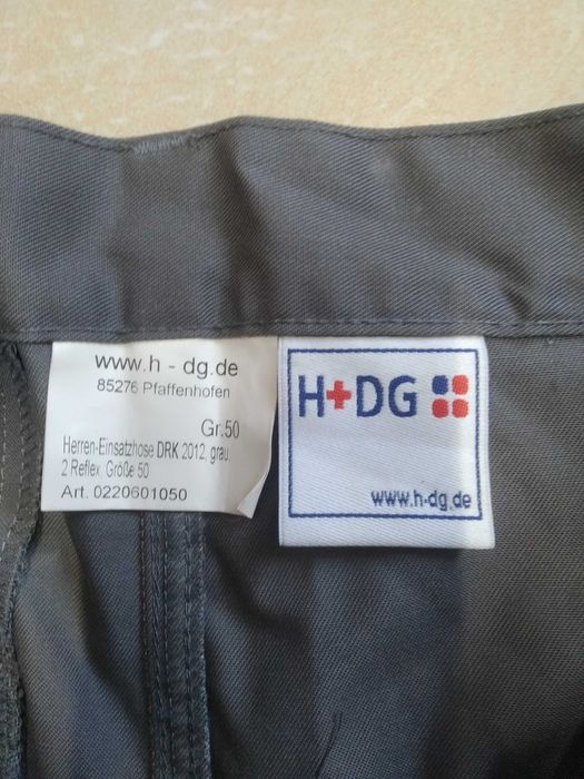 Spodnie robocze bojówki odblaskowe L/XL