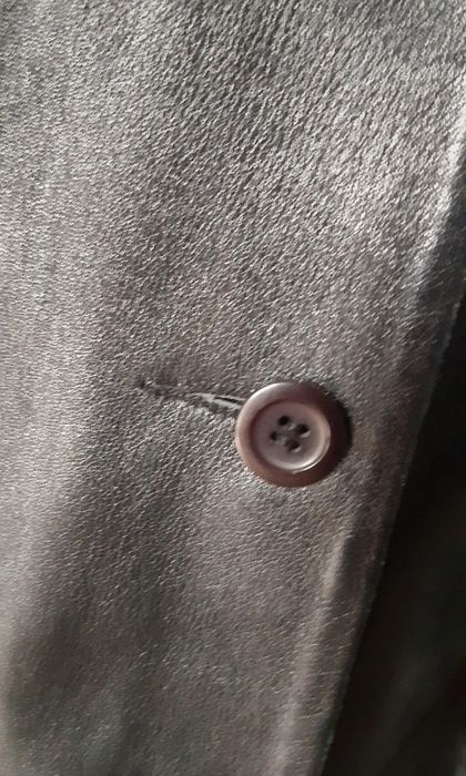 Skórzana kurtka damska przedłużana Identify z USA, nowa L