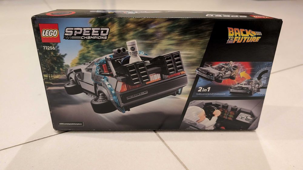 Lego Speed Champions 77256 Back to the Future - Novo Selado