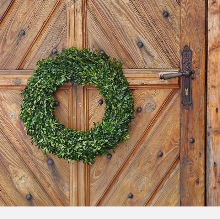 Wianek bukszpan Wielkanoc