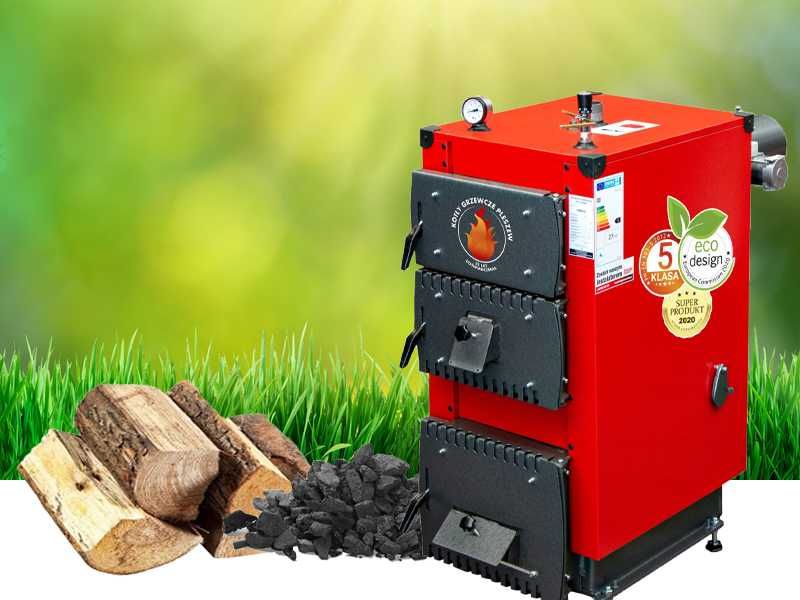 KOCIOŁ na DREWNO / WĘGIEL / CHRUST - piec, kotły 5 KLASA Unieko 11kw