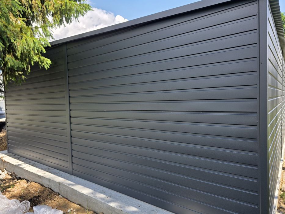 Wiata dla koni boksy stajnia 15x6 m