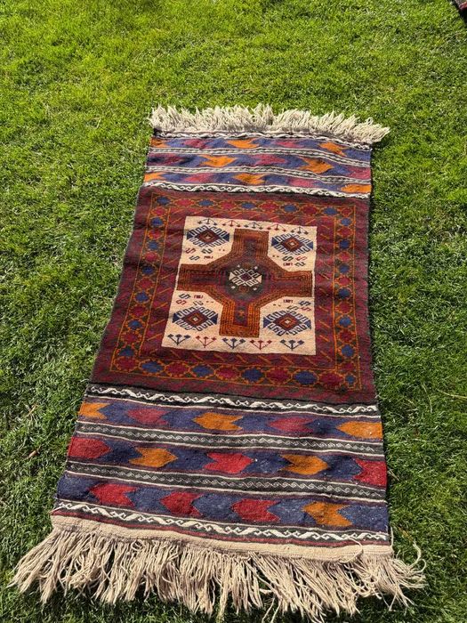 Dywan Perski R. Tkany kaszmirowy wełniany Iran Beludz 175x80 gal.8 tyś