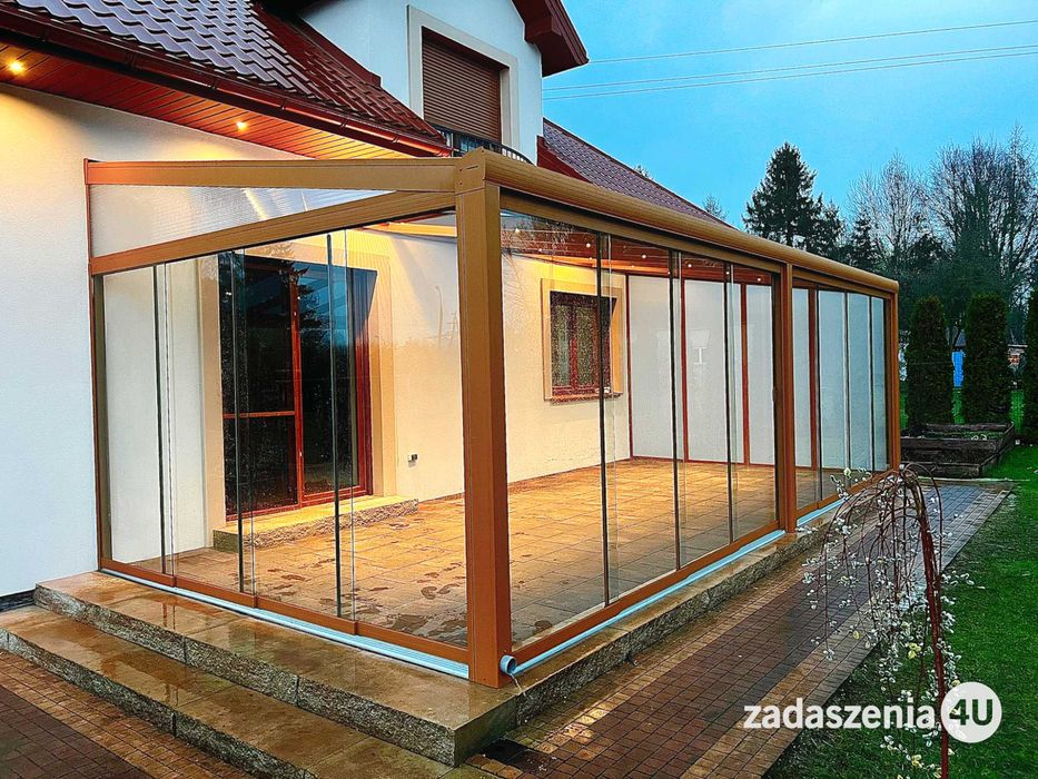 Pergola Zadaszenie tarasu Ogród zimowy Szklane zabudowy Ściany przesuwne pl