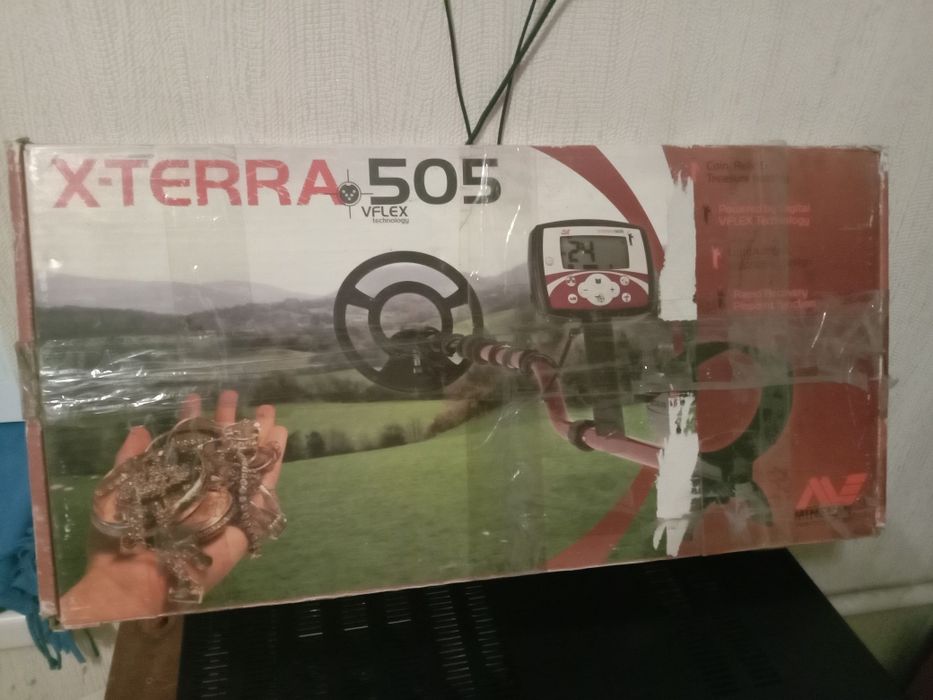 Металошукач Minelab X-Terra 505 Металлоискатель обмен на Garrett Euro