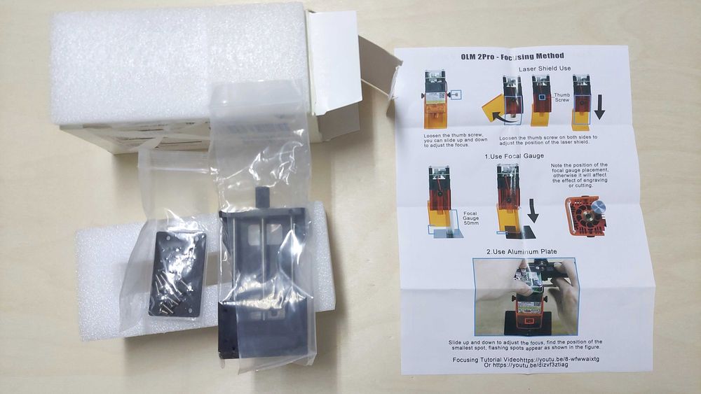 CNC Ortur Laser Master 2 Pro com EXTRAS