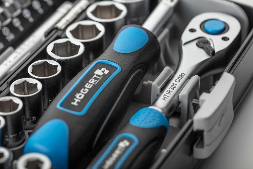 zestaw nasadki bity klucze nasadowe komplet kluczy nasadowych 38szt.