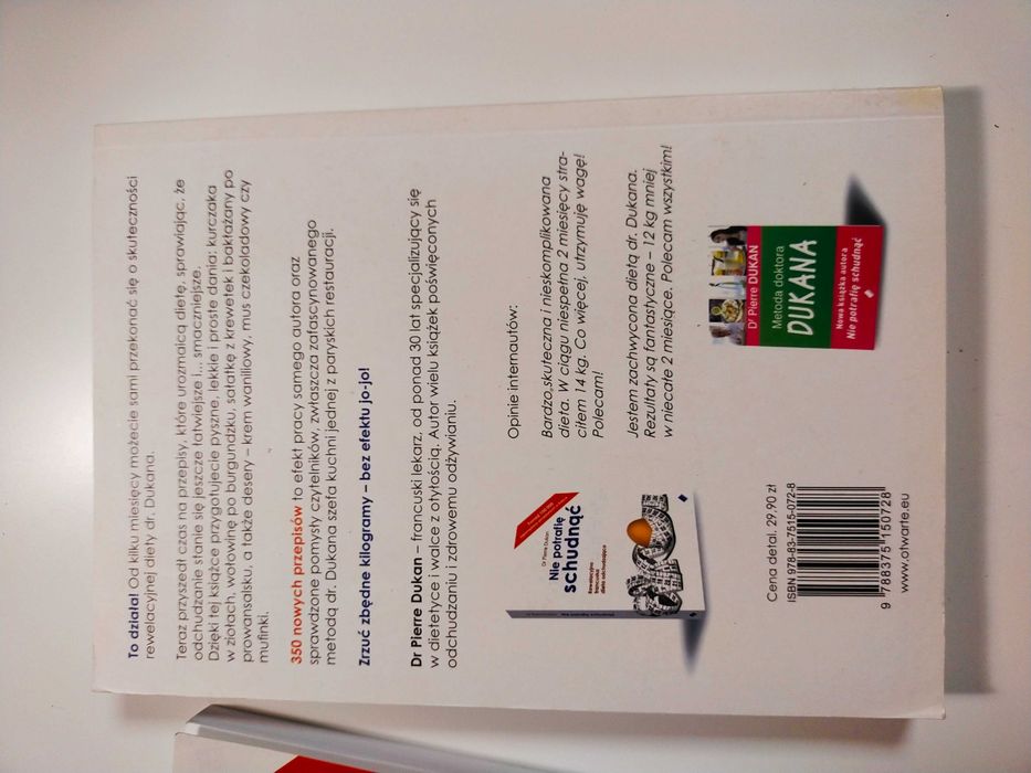 Dukan Nie potrafię schudnąć + 350 przepisów