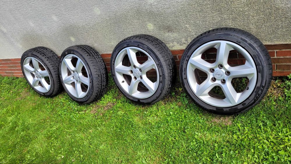 Alufelgi +nowe letnie oponu R17