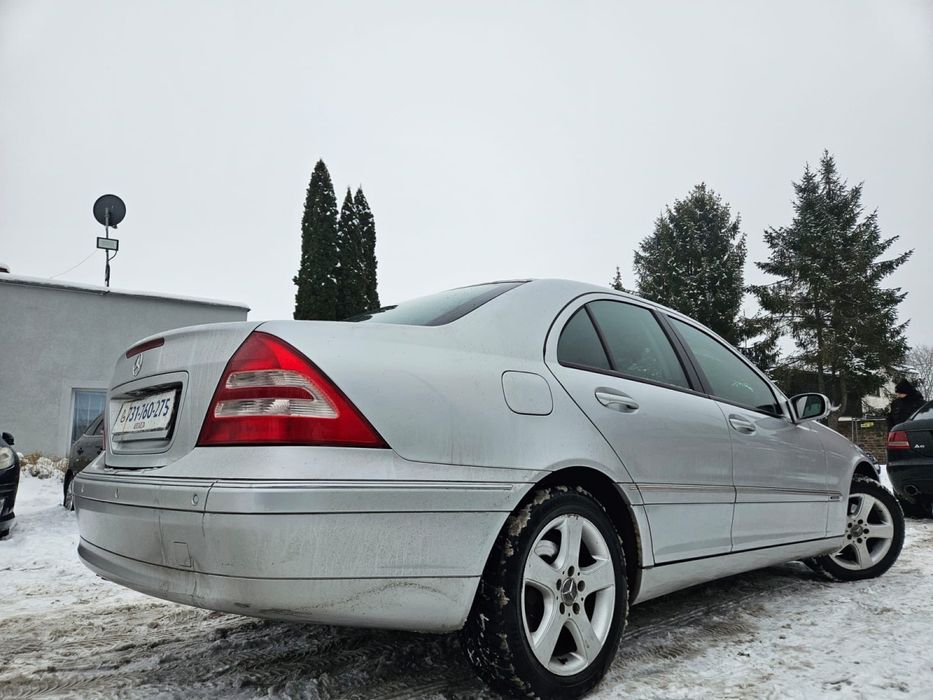 Mercedes C klasa 1.8 benzyna kompresor // autoamt // ladny // zamiana