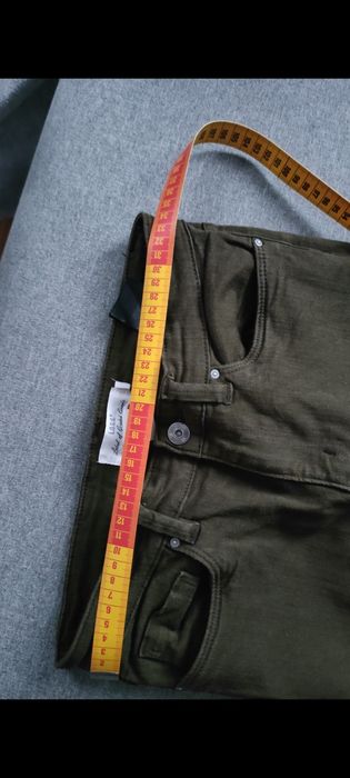 Jeansy rurki damskie S