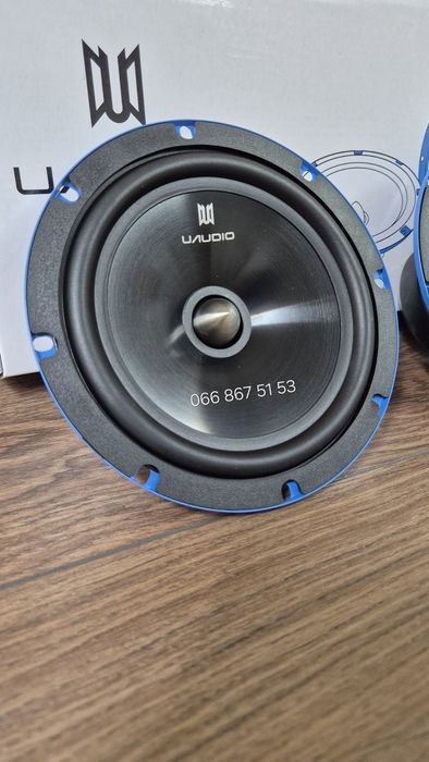 16см мідбаси UAudio Patron PM6 130Вт динаміки в авто, колонки, акустика, ціна за пару