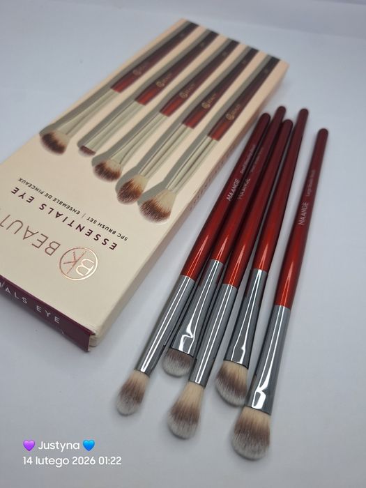 Zestaw pędzli do oczu maange inspirowane BK beauty essentials