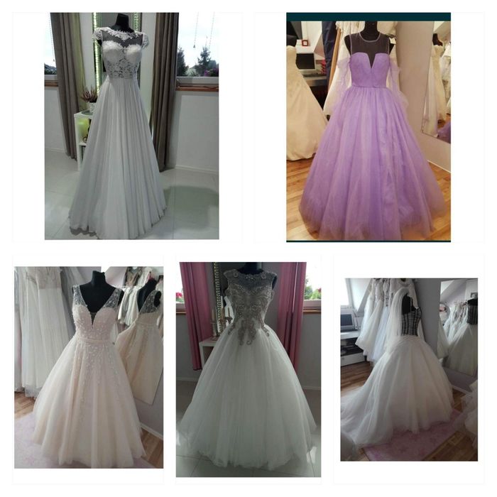 Suknie ślubne w odcieniach