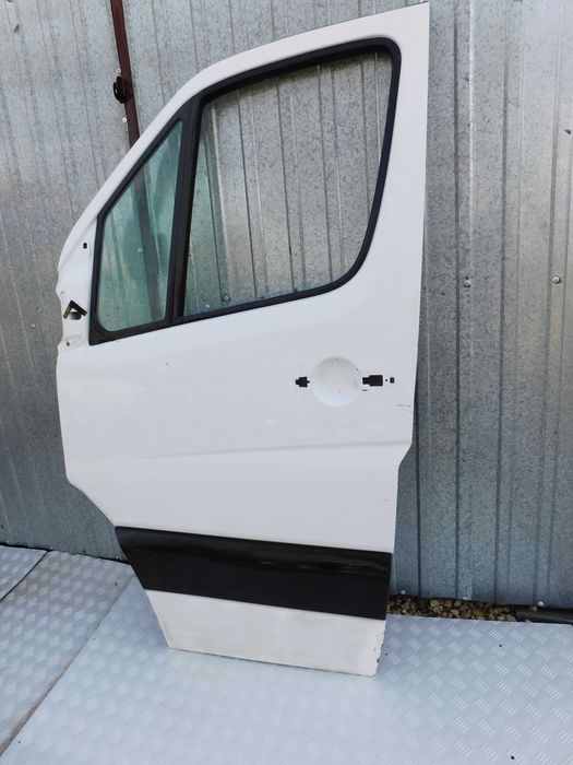 Drzwi lewe przednie kierowcy Mercedes Sprinter 906 VW Crafter BIAŁE