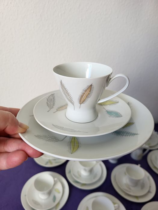 Serwis Rosenthal Listki + Wazon.