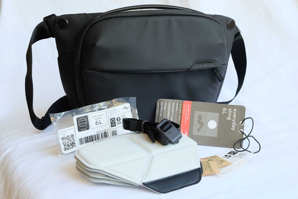 Saco Peak Design Everyday Sling 6L - como novo