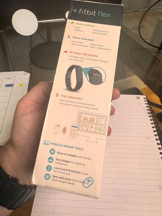 Fitbit Flex de Pulso Novo na Caixa