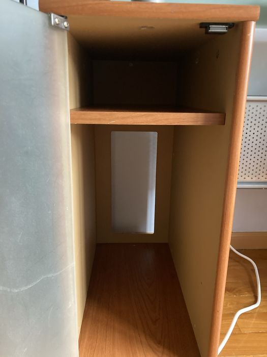 Secretaria com Vidro Temperado