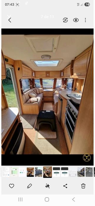 Caravana Award Ace com Avançado  | Excelente Estado