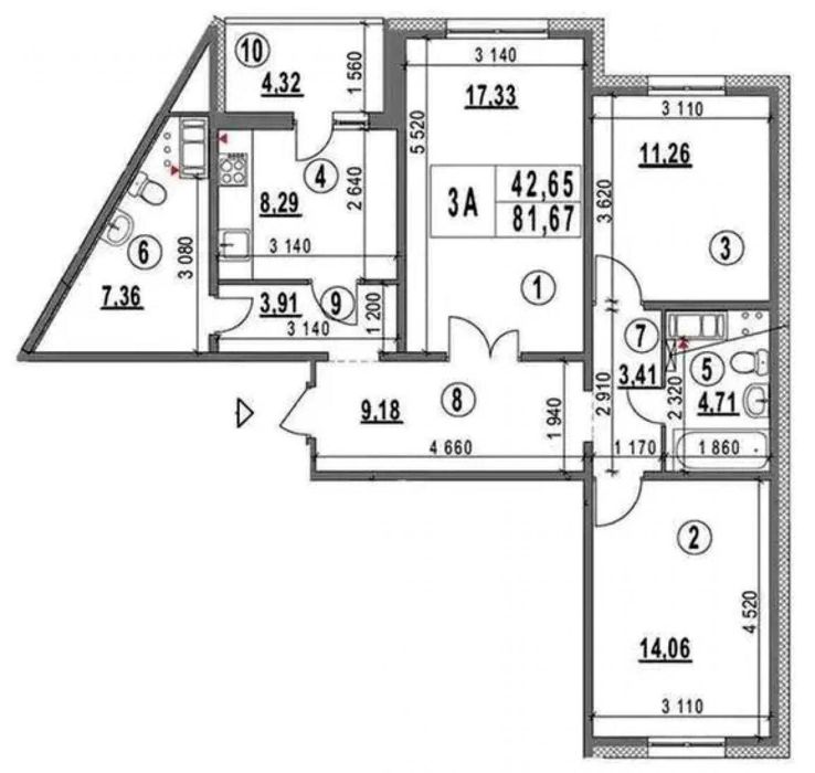 Продаж квартири, вул. Юлії Здановської, ЖК Евріка, Теремки 1