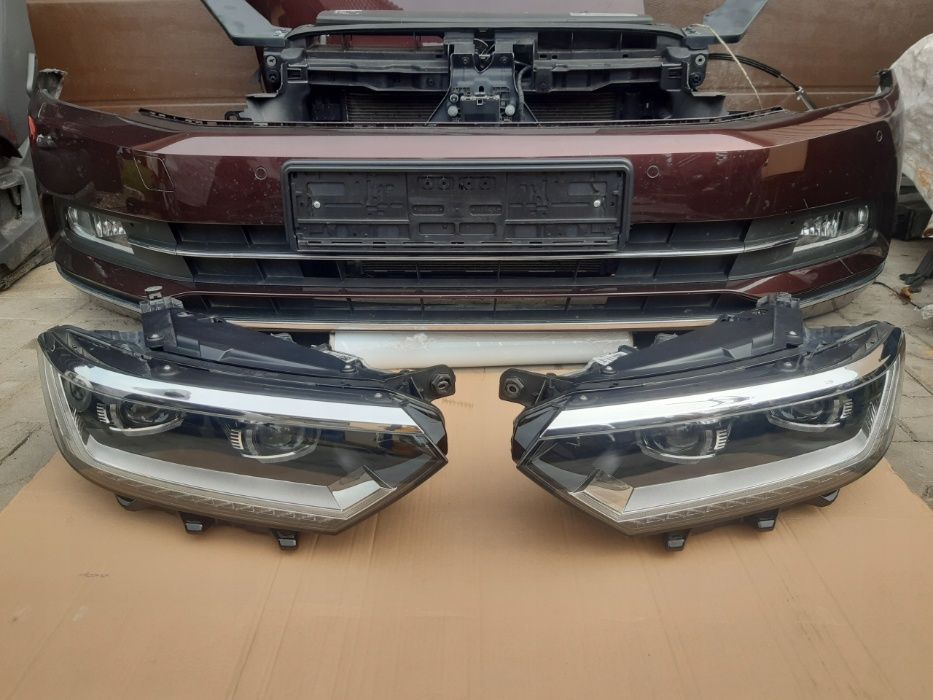 Бампер передний с разборки VW Passat B8 Phaeton Golf Mk7 8 Scirocco