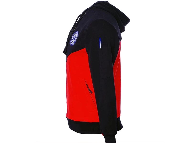 Bluza ratownicza FLUO męska rozpinana z kapturem North-Wind funkcyjna