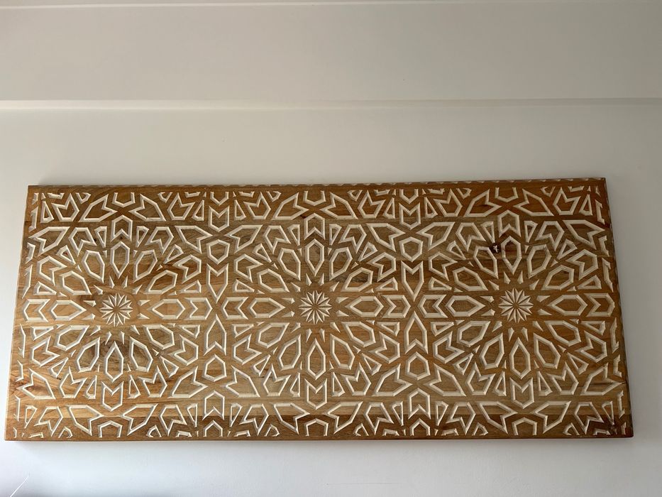 Cabeceira de cama ou quadro em madeira