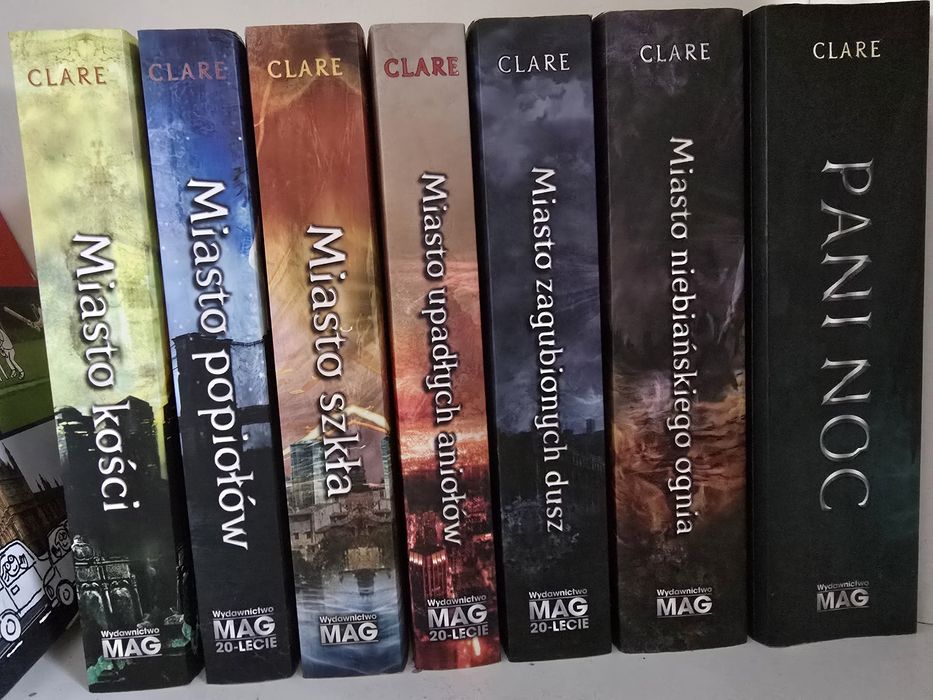 Dary aniołów 1-6 tom plus Pani Noc