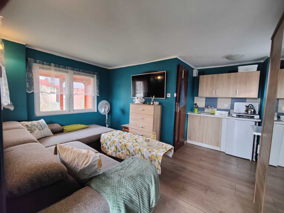 Działka ROD "Metalowiec" ul. Ruchniewicza, ogrzewany murowany domek, łazienka, ciepła woda