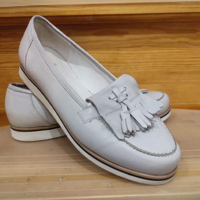 Mokasyny loafersy półbuty skórzane Badura 40