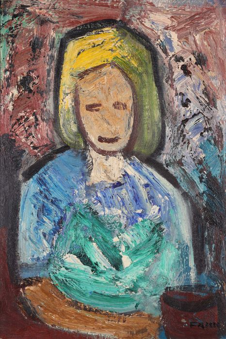 -ARTexpert- Obraz olejny na płótnie Gösta Falck portret