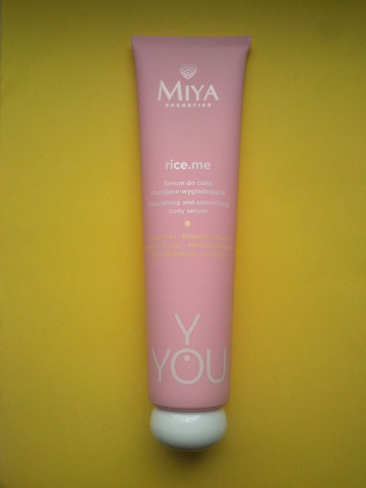 Serum do ciała wegańskie pielęgnacja ciała okazja kosmetyk naturalne lato letnie otulająco-wygładzające bez olejów parabenów natura MIYA y.you rice.me