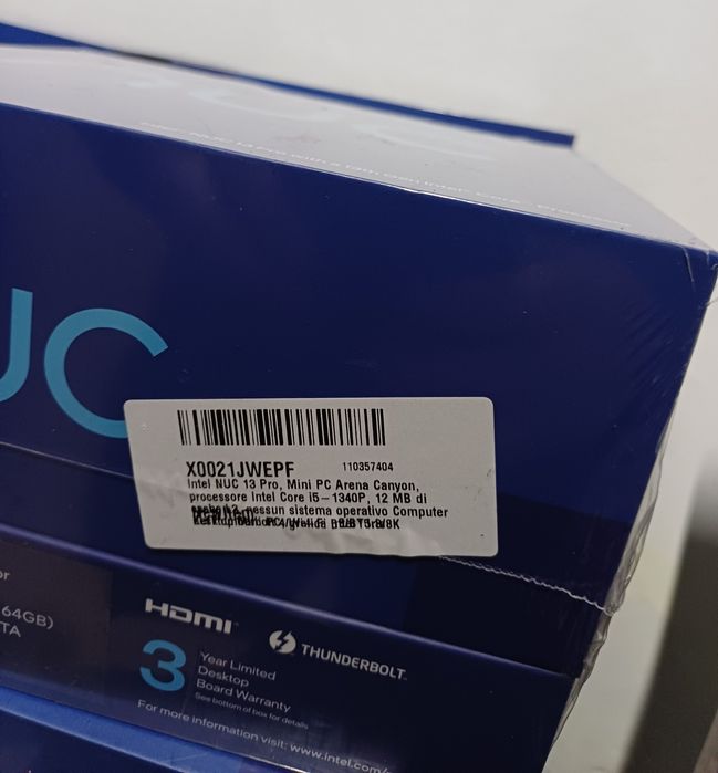 Неттоп Intel NUC 13 Pro 13th Gen Geekom Core i5 1340P mini PC